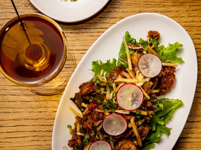 Thiou Restaurant Crispy soft shell crab