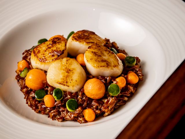 Thiou Restaurant Noix de Saint-Jacques snackées