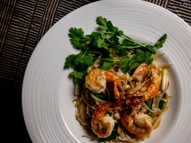Thiou Restaurant Phad Thaï crevettes