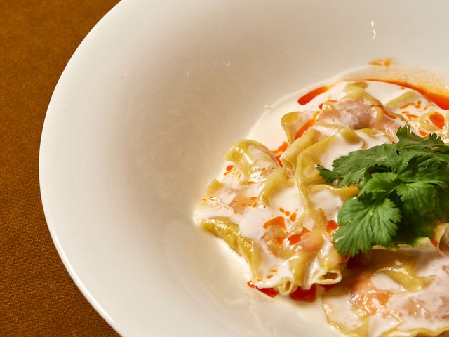 Thiou Restaurant Ravioles de crevettes