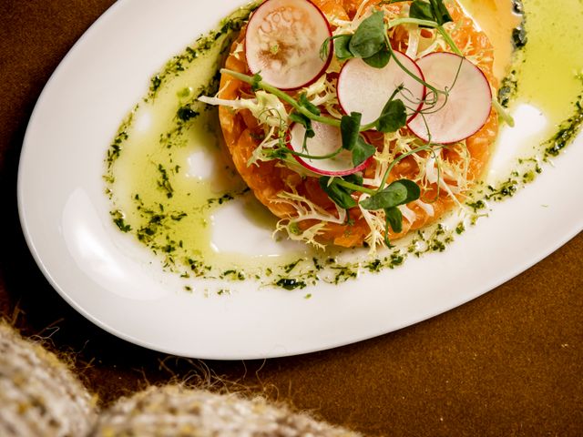 Thiou Restaurant Tartare aux deux saumons